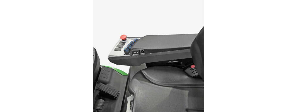 Elektrostapler Hangcha CPD 10-35 X-Serie Lithium, 4-Rad Elektro-Stapler, Stapler, Minihebel, Bedienung